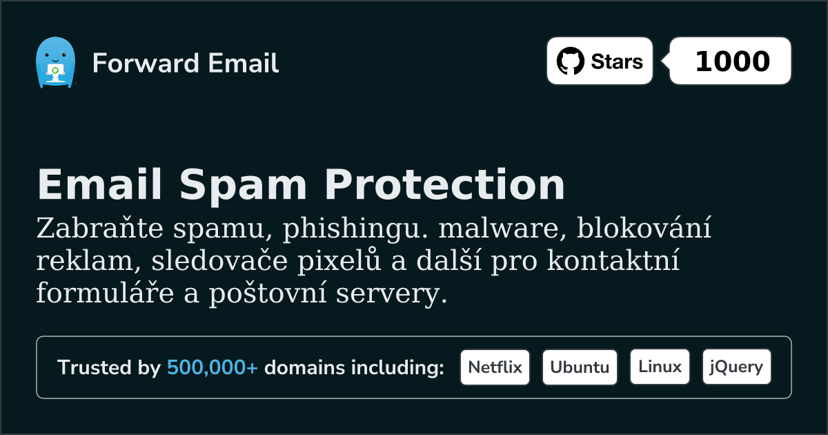 Nejlepší filtr ochrany proti spamu v e-mailech