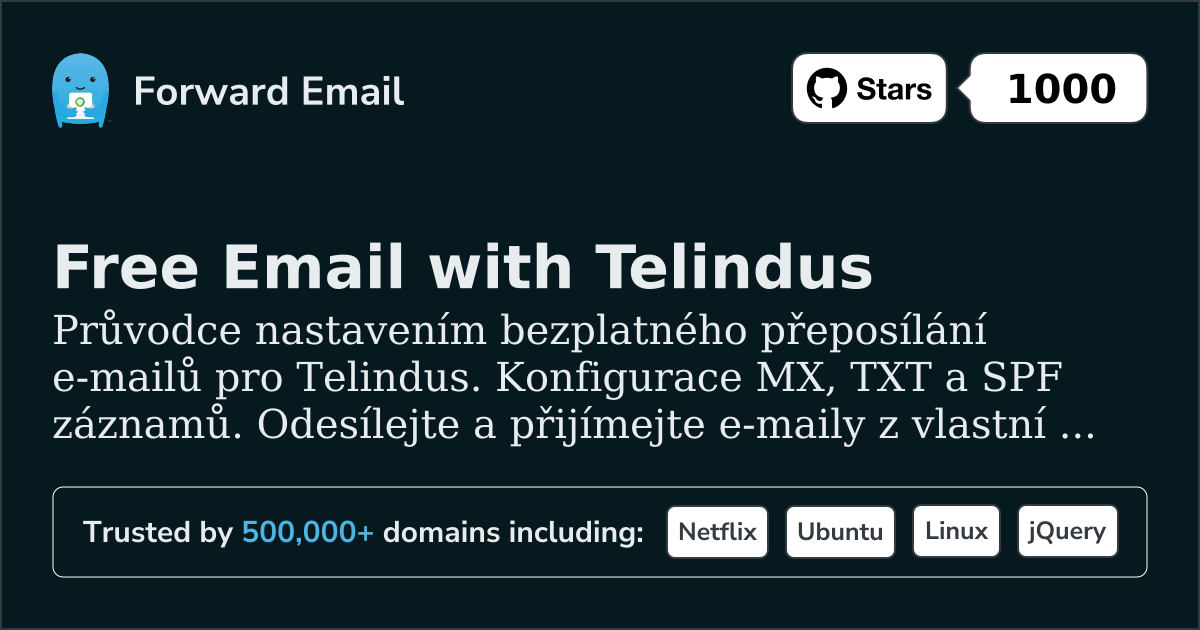 Jak nastavit e-mail pomocí Telindus
