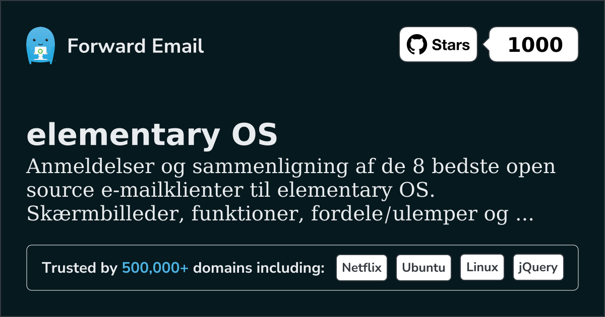 8 Bedste Open Source Email Klienter for elementary OS 2026