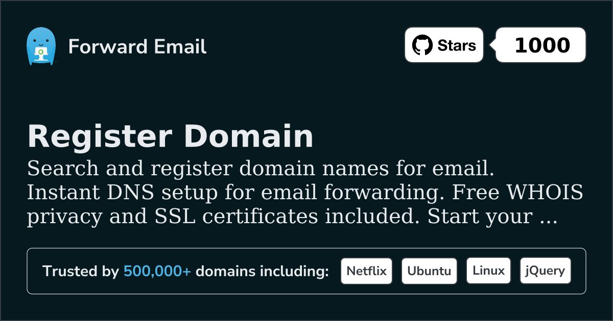 Register Domain for Email - Find Your Perfect Domain Name