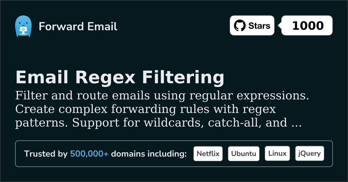 Email Regex Filtering - Advanced Pattern Matching for Custom Domains