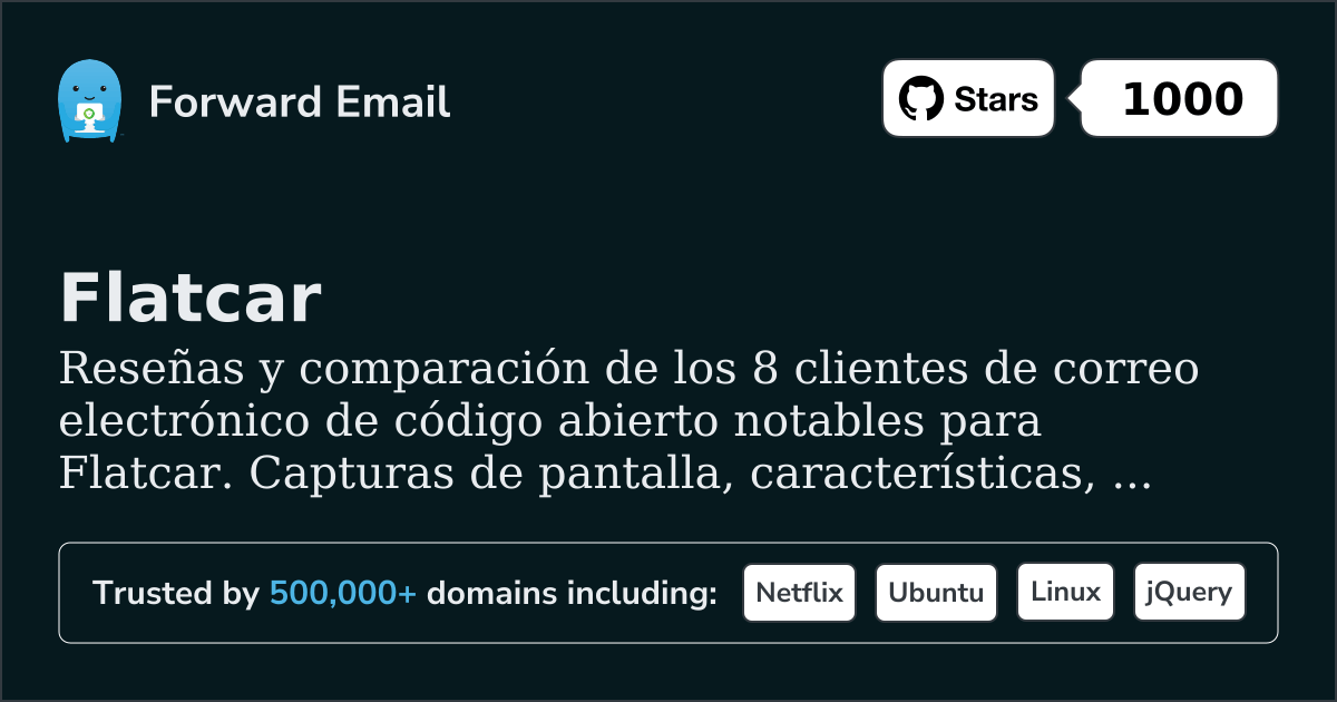 8 Notables Clientes de Correo Electrónico de Código Abierto para Flatcar 2026