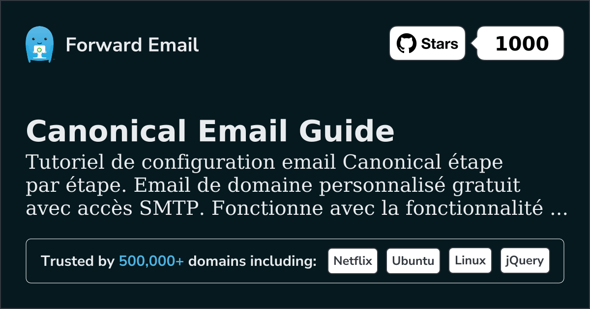 Comment configurer la messagerie électronique avec Canonical