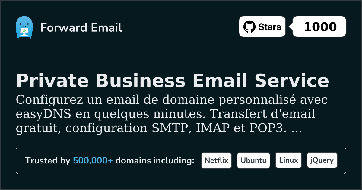 Comment configurer la messagerie électronique avec easyDNS