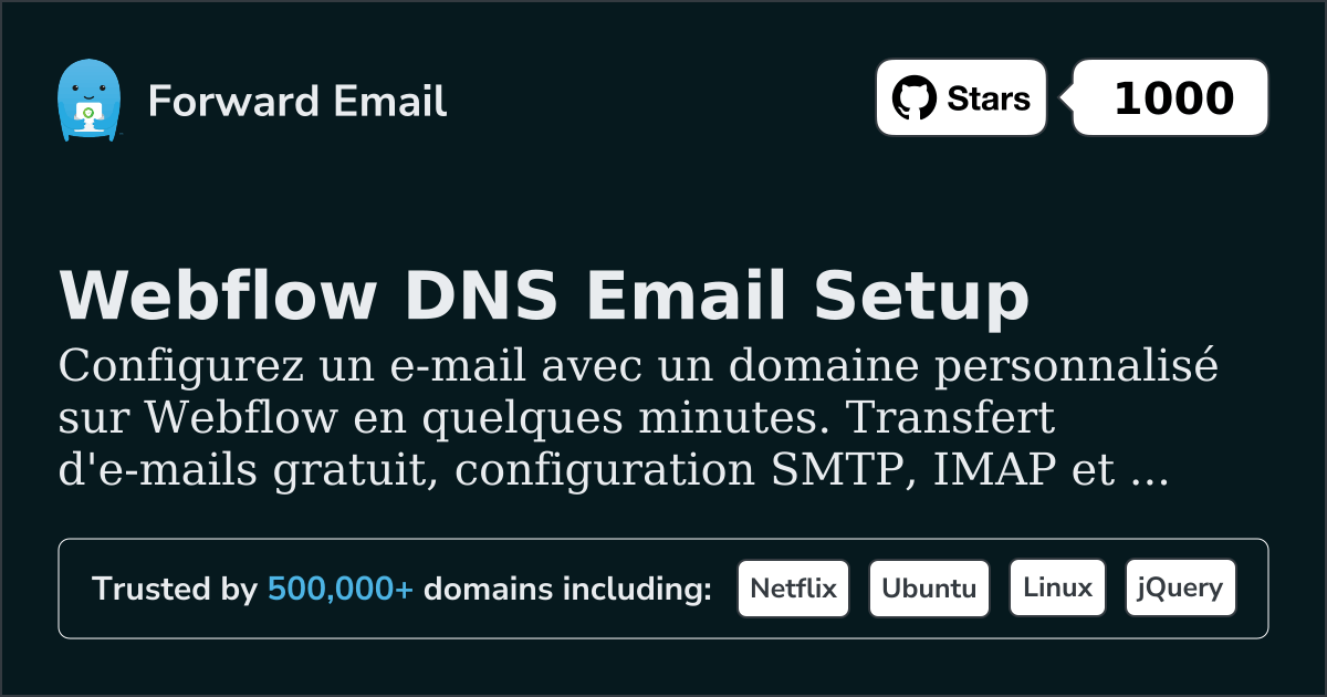 Comment configurer la messagerie électronique avec Webflow