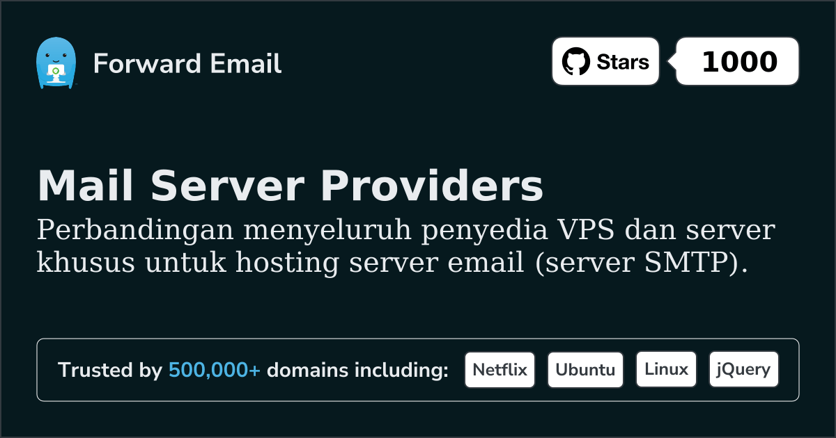 Penyedia Server Email Terbaik