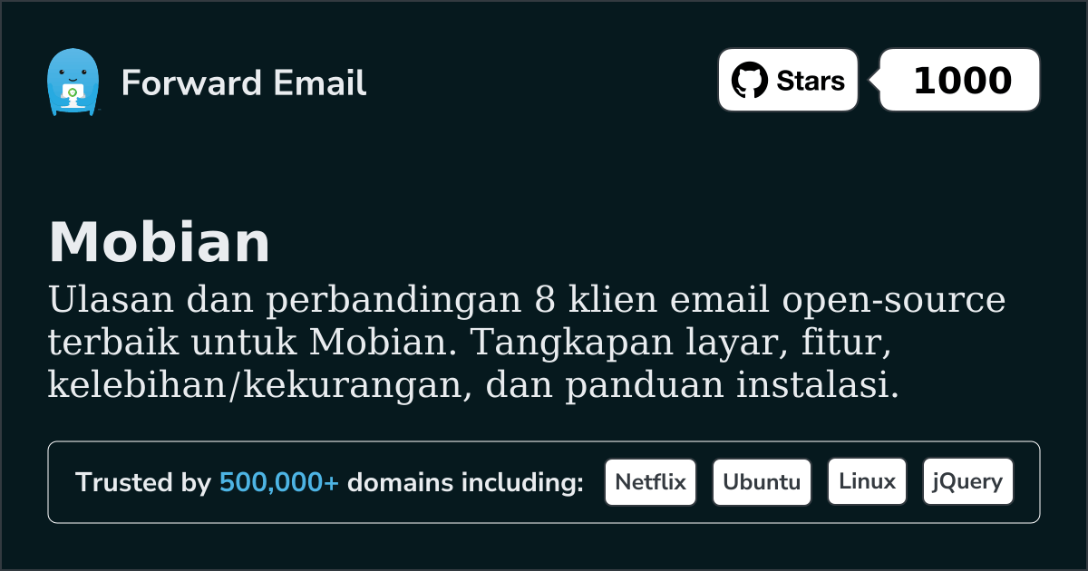 8 Klien Email Open Source Terbesar untuk Mobian 2026