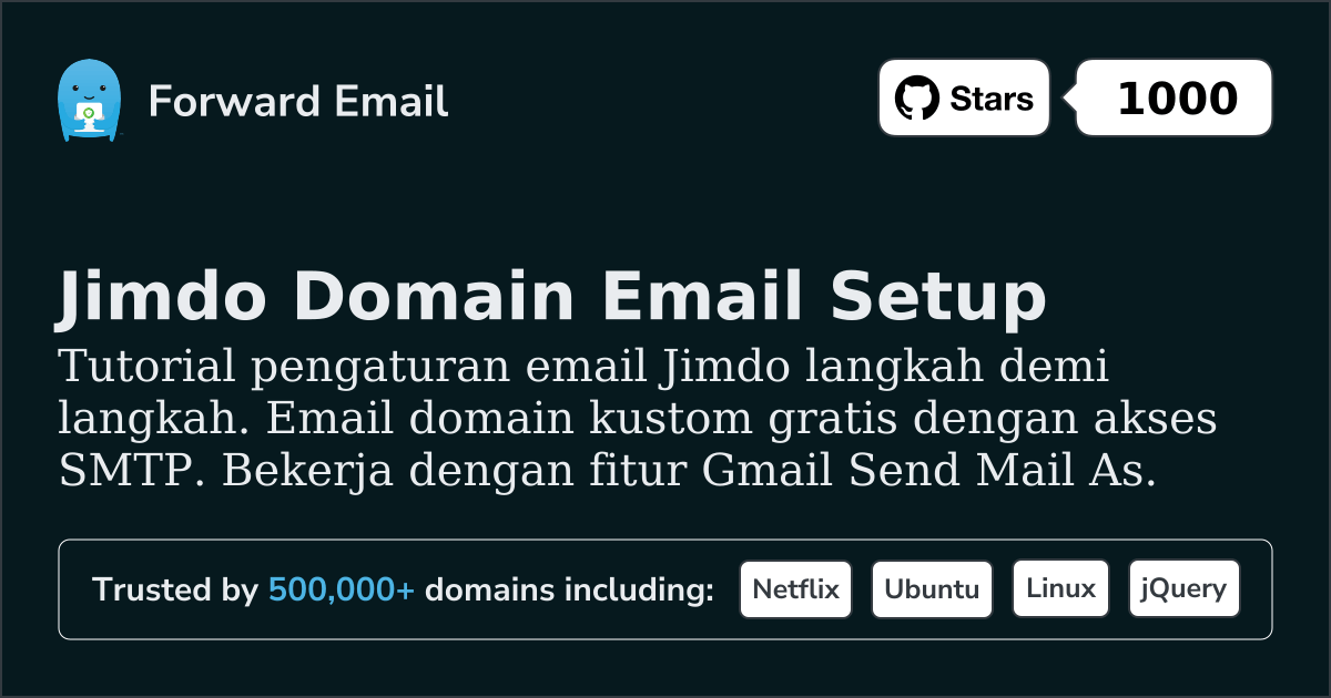Cara Mengatur Email dengan Jimdo