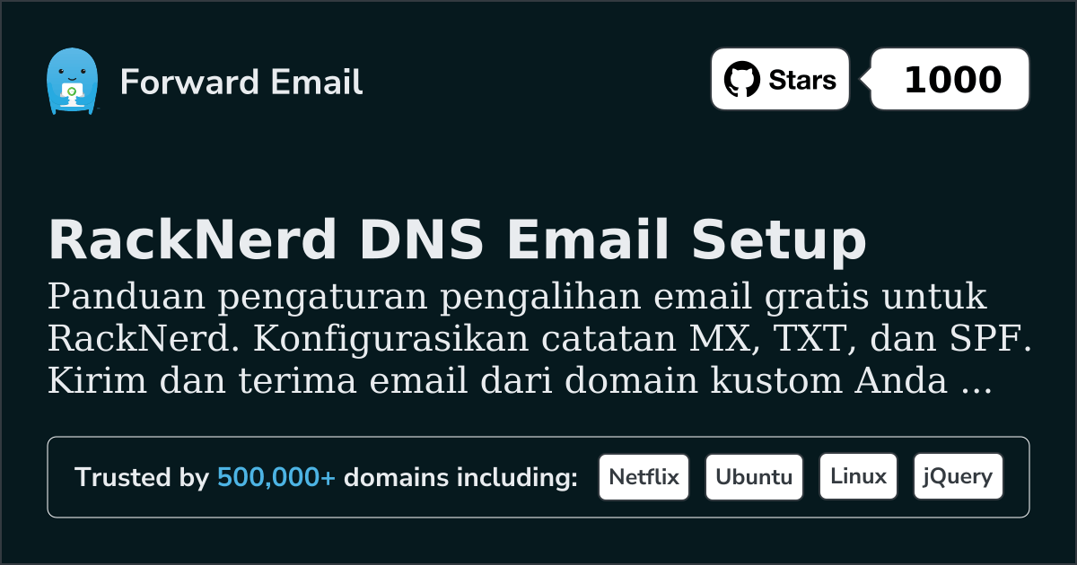 Cara Mengatur Email dengan RackNerd