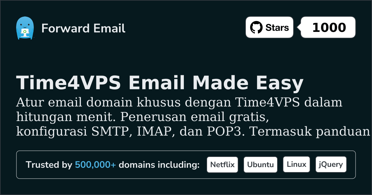 Cara Mengatur Email dengan Time4VPS