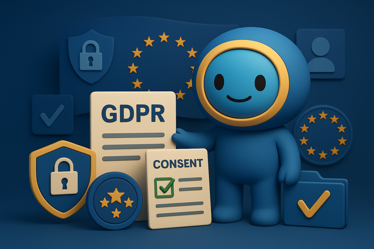 Soulad s GDPR - standardy ochrany osobních údajů a soukromí EU