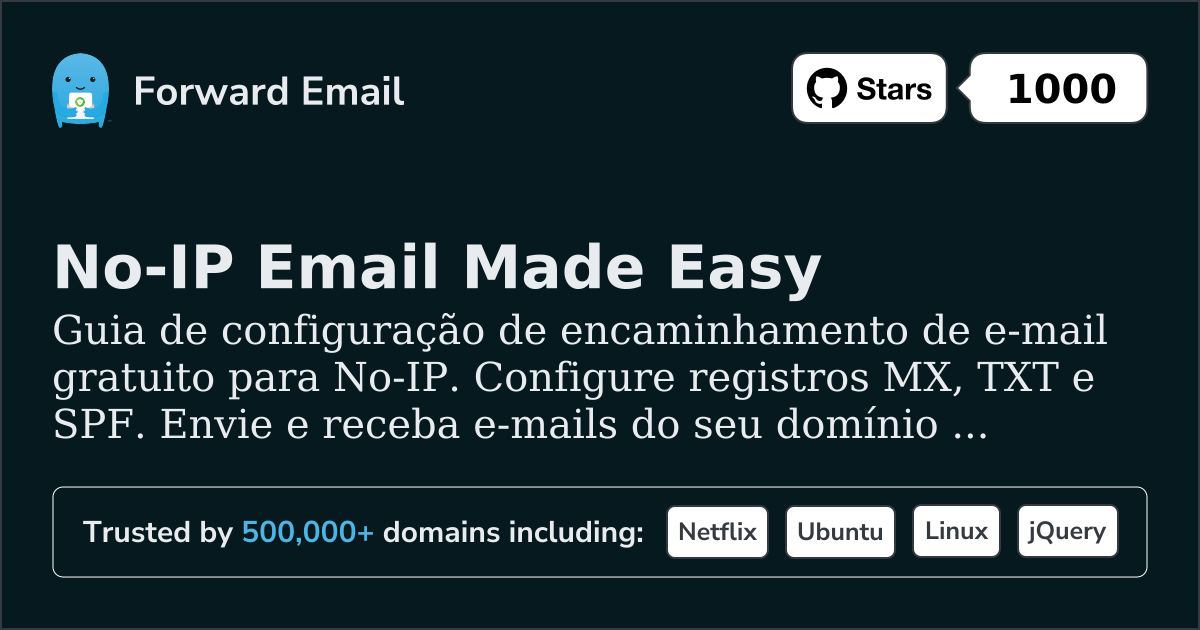 Como configurar e-mail com No-IP