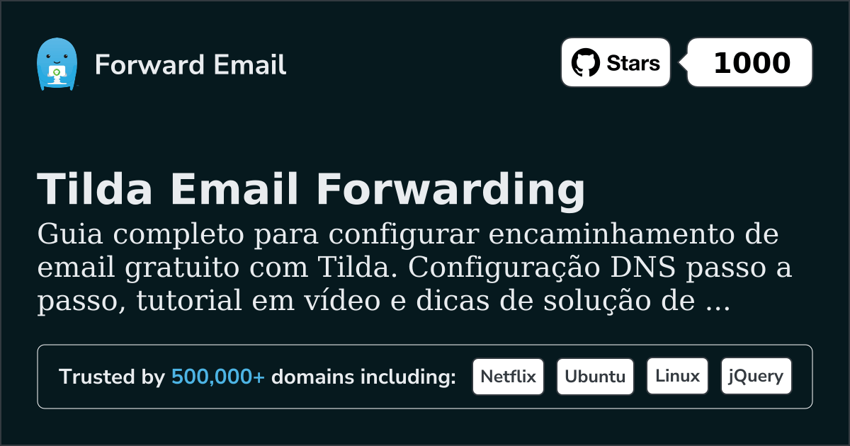 Como configurar e-mail com Tilda