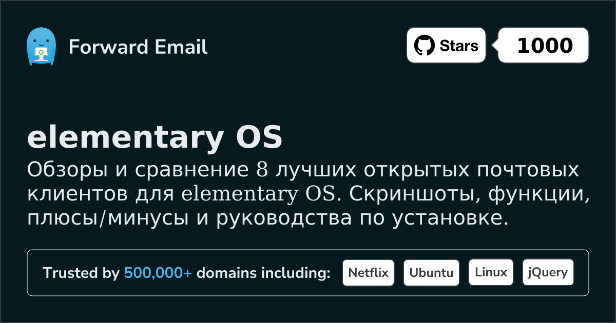 8 лучших открытых почтовых клиентов для elementary OS 2026