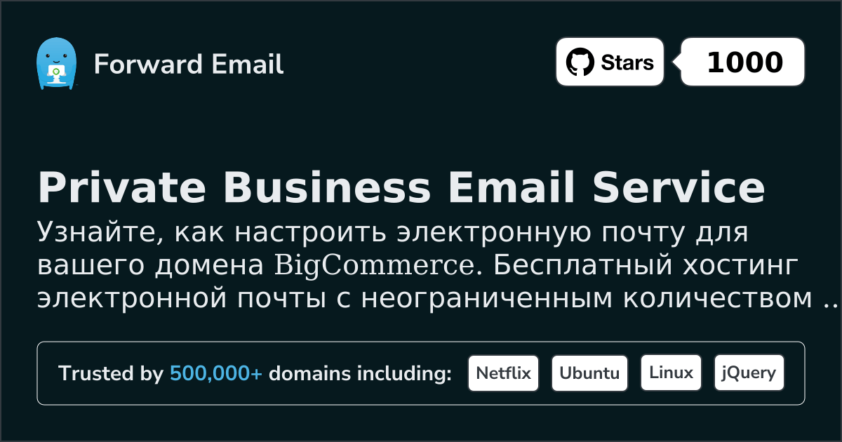 Как настроить электронную почту с помощью BigCommerce