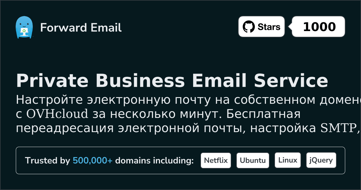 Как настроить электронную почту с помощью OVHcloud