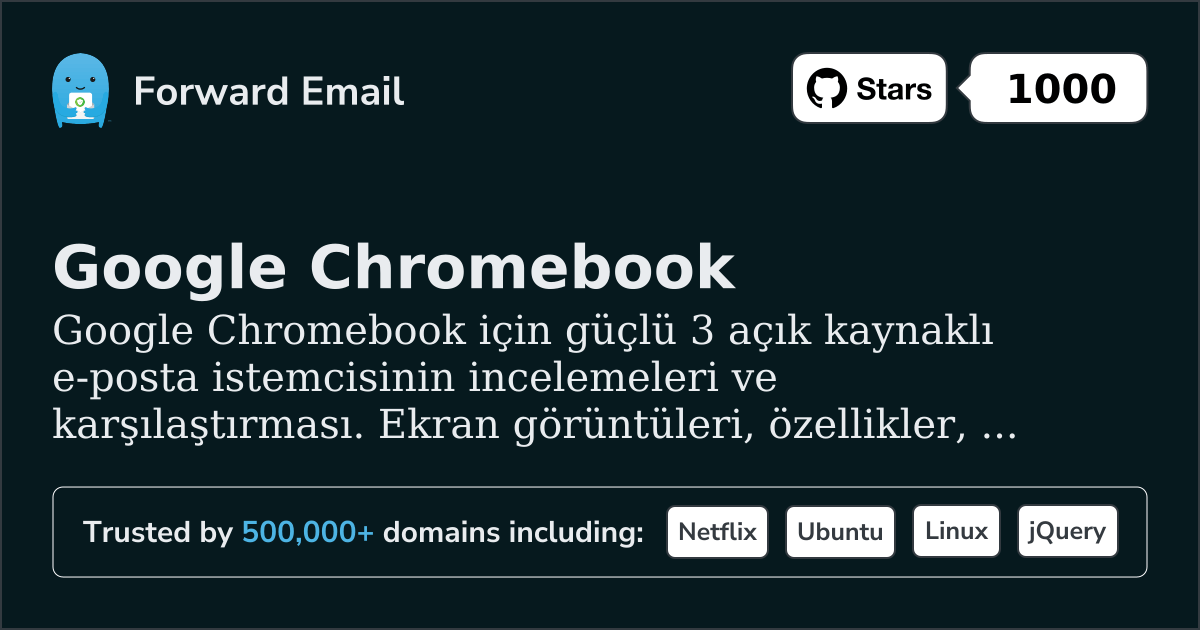 2026 için Google Chromebook 3 Güçlü Açık Kaynak E-posta İstemcisi
