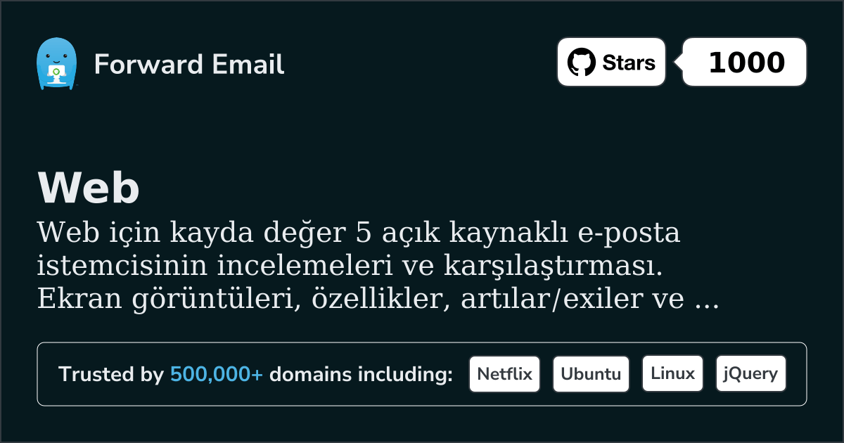 5 Kayda Değer Açık Kaynak E-posta İstemcisi Web 2026 için