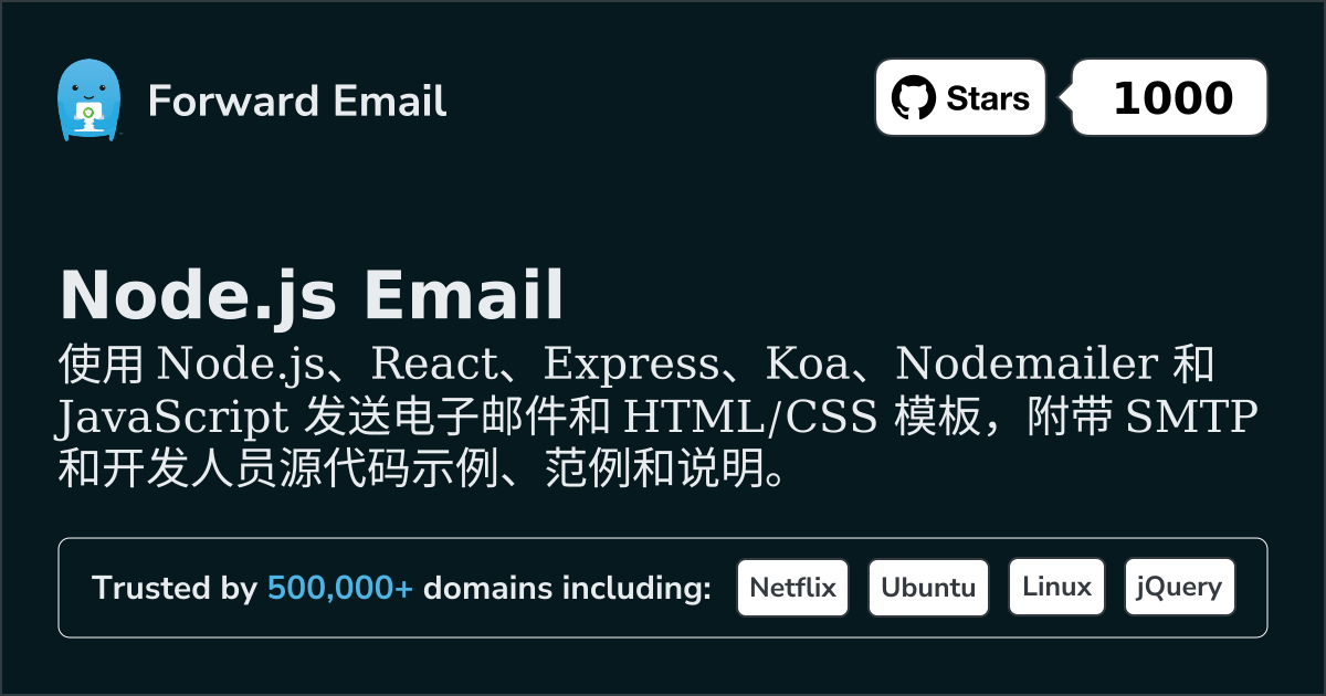 Node.js 电子邮件模板